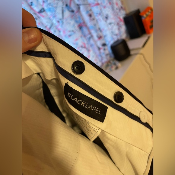 Full Black Lapel suit for a small person in the size small-medium range - Picture 4 of 10